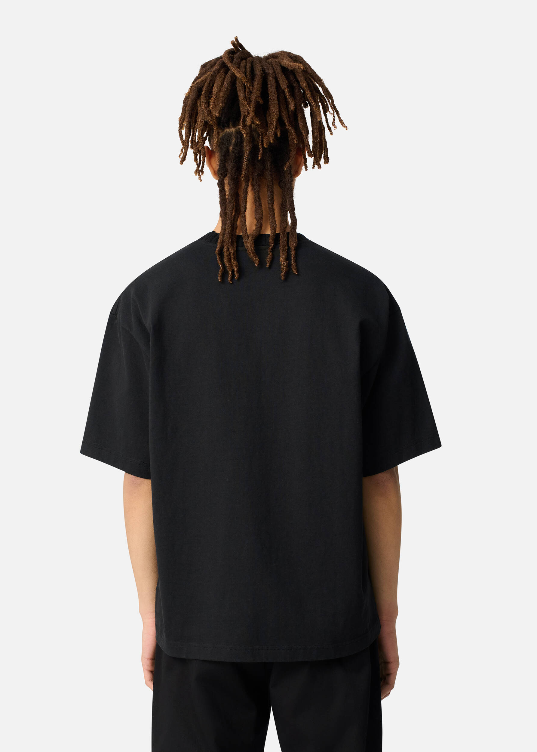 Apex Ribbed T-Shirt Black