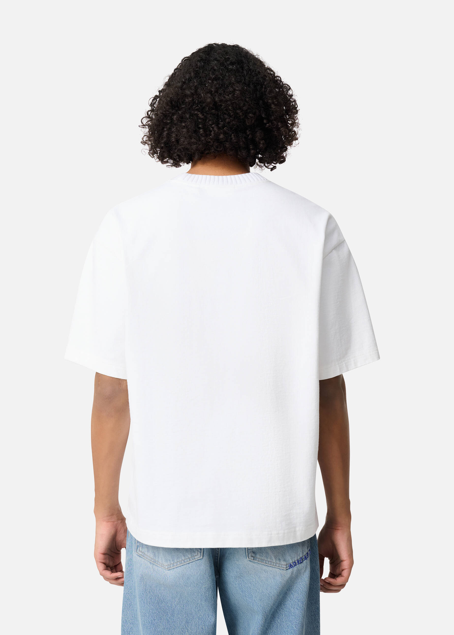 Apex Ribbed T-Shirt White