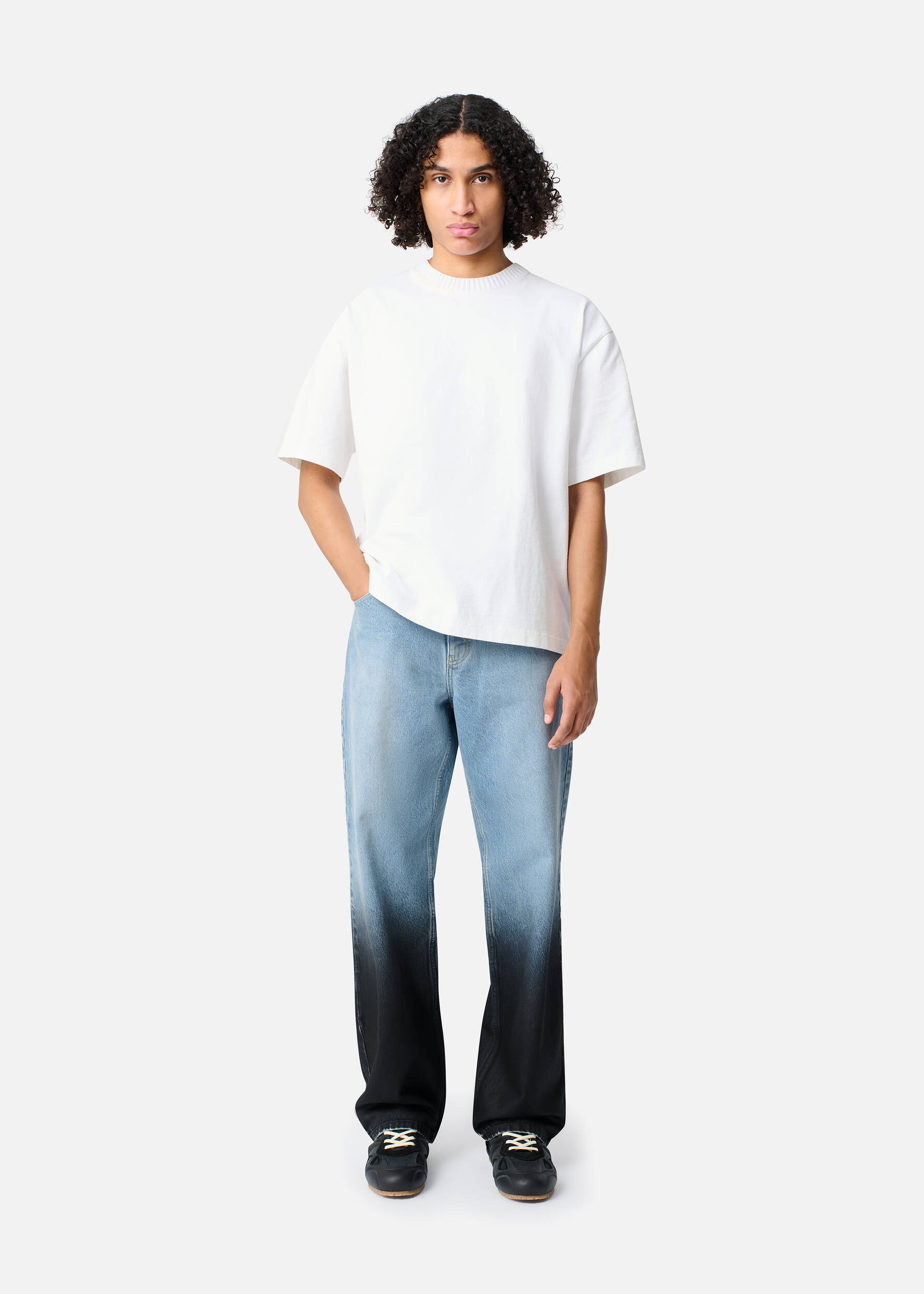 Apex Ribbed T-Shirt White