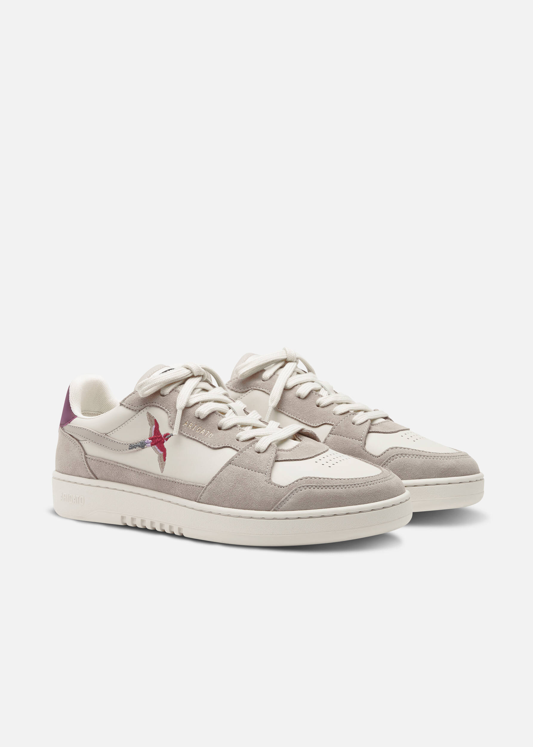 Dice Lo Bee Bird Sneaker Light Beige/Dark Burgundy