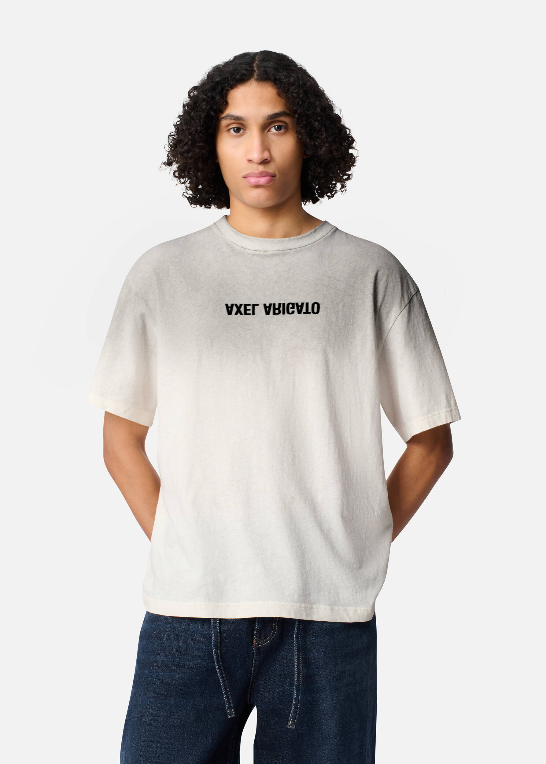 Distort Spray T-Shirt White