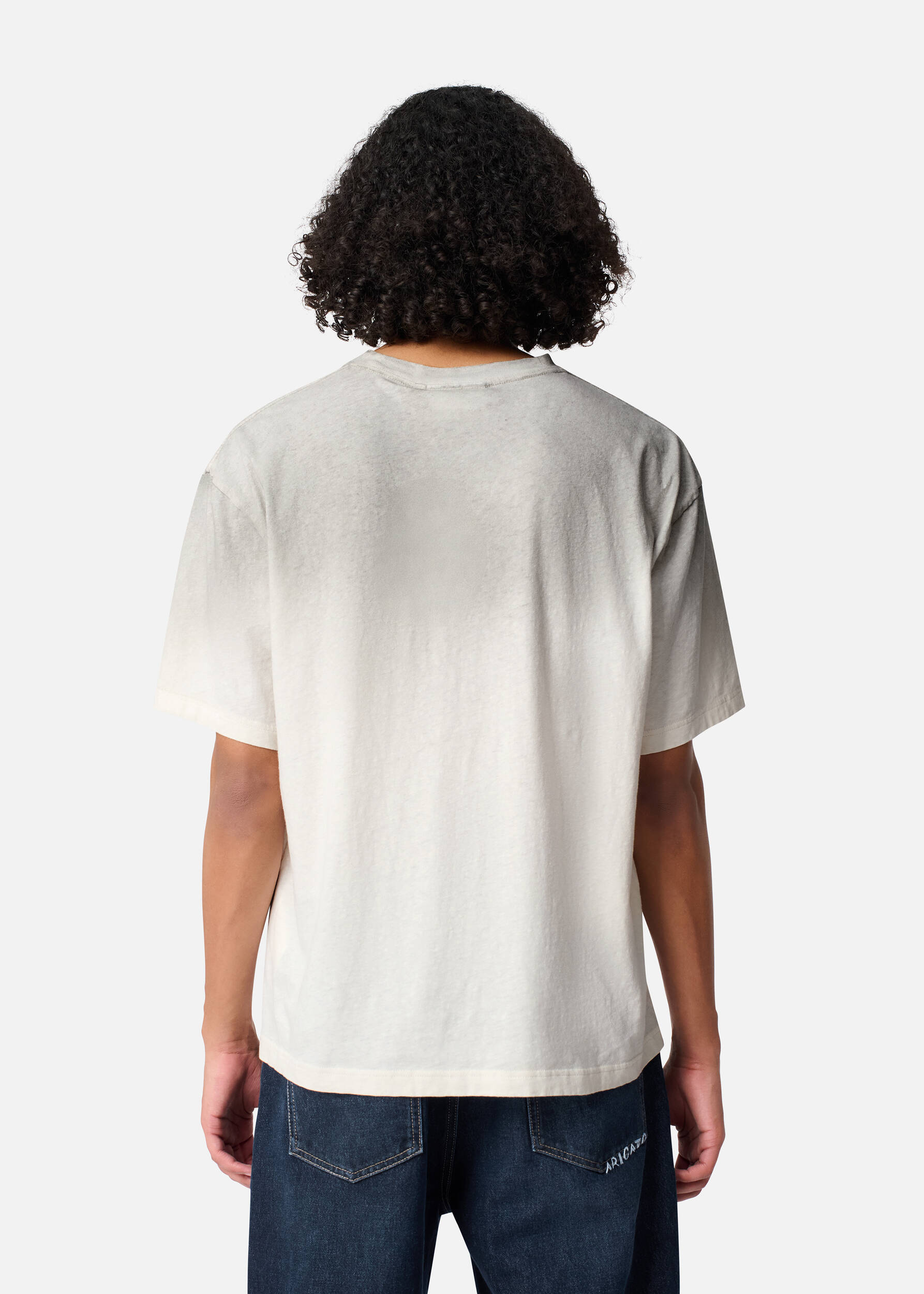 Distort Spray T-Shirt White