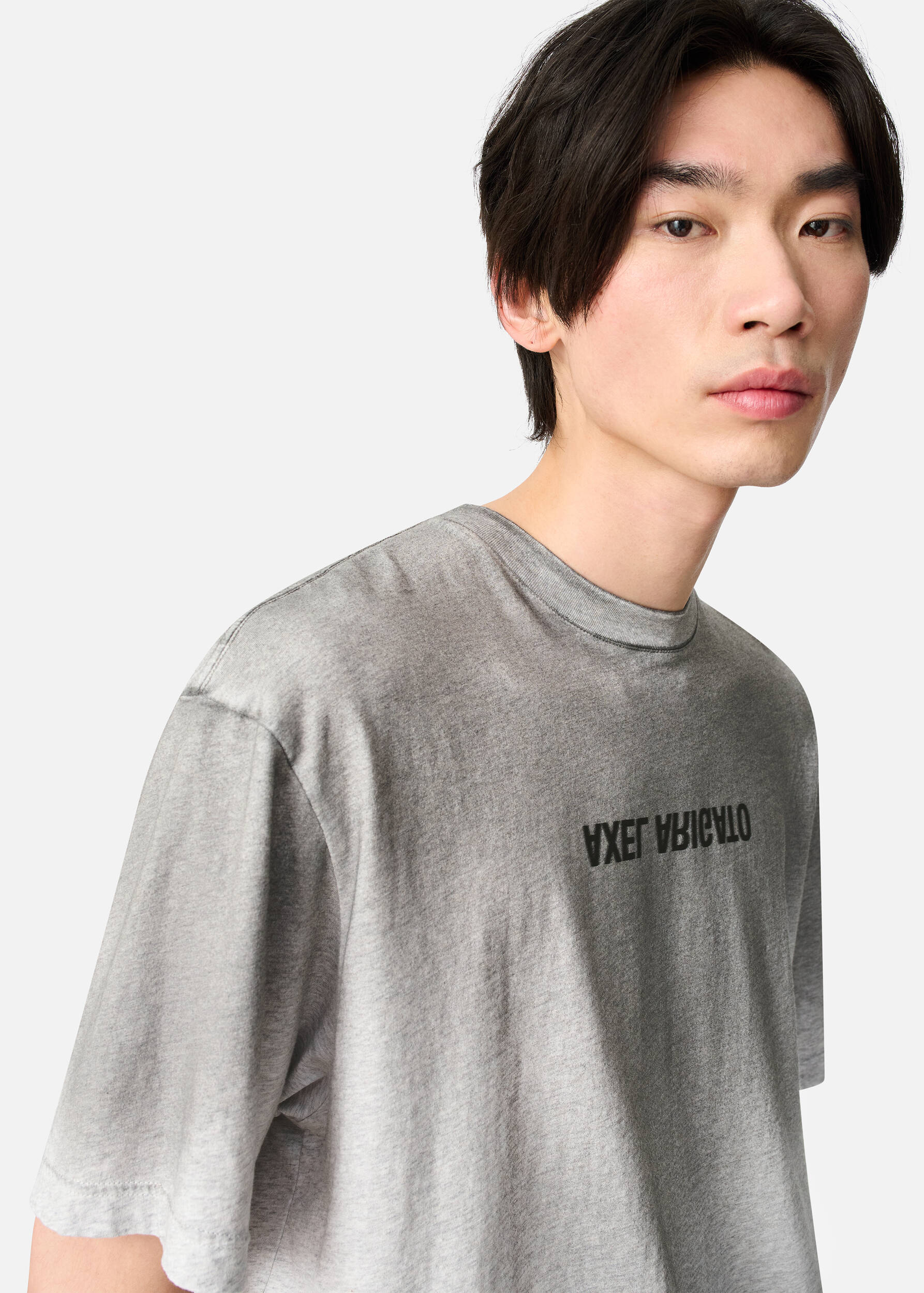 Distort Spray T-Shirt Grey Melange 4 Distort Spray T-Shirt Grey Melange