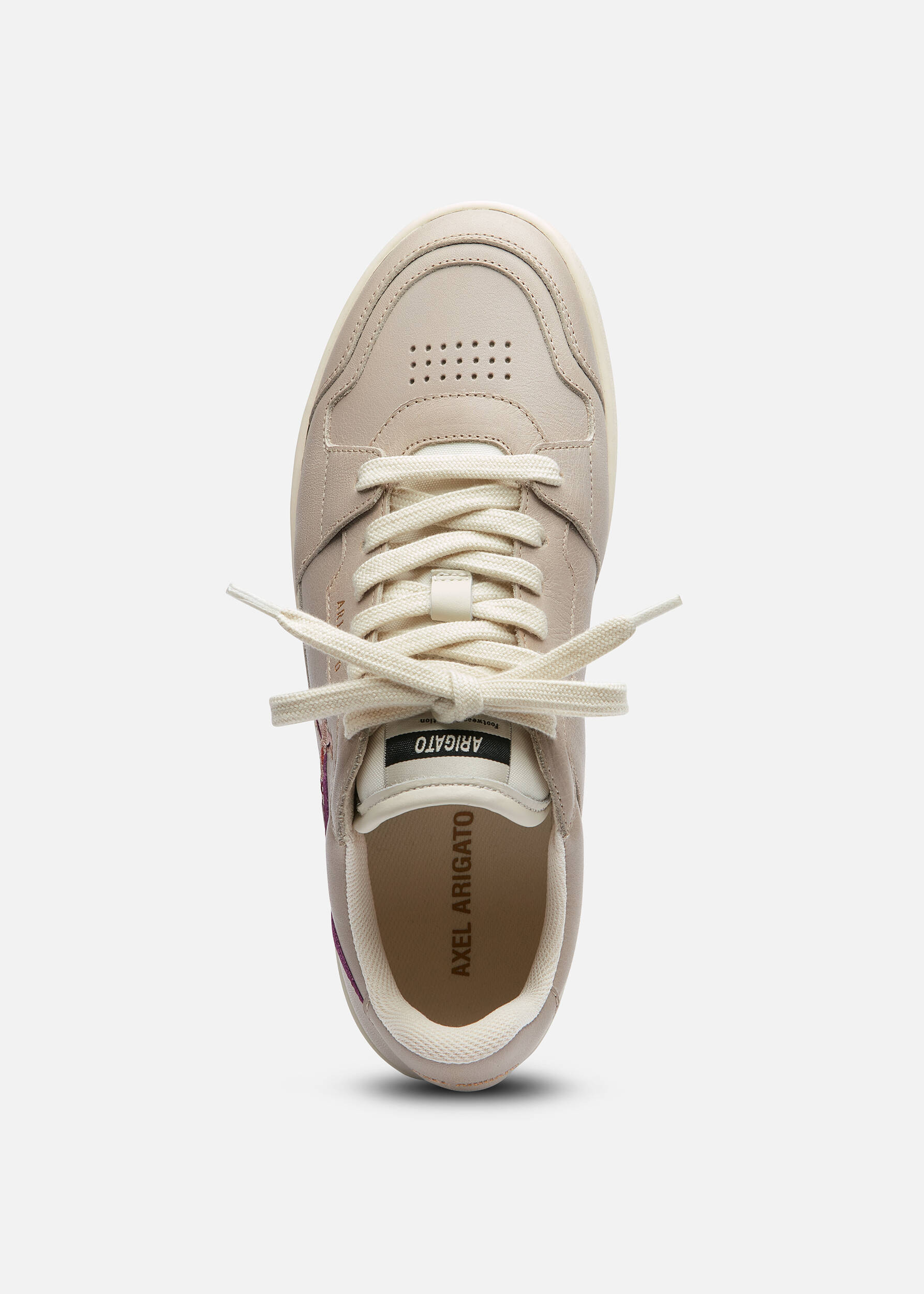 Dice Lo Bee Bird Sneaker Light Taupe/Burgundy